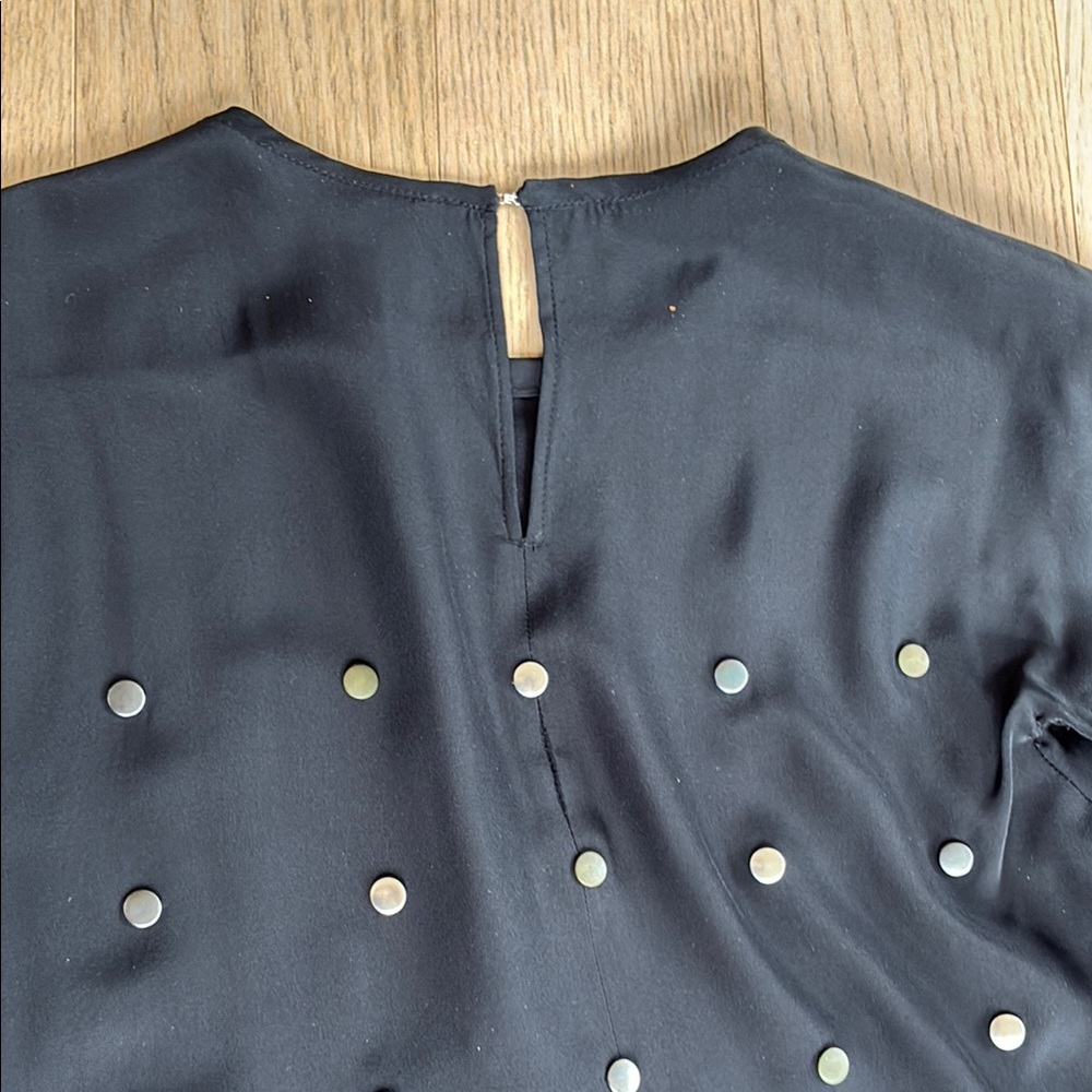 Vena Cava Black Embellished Short Sleeve Tunic Dress- featured on Sex & The City - Picture 5 of 6
